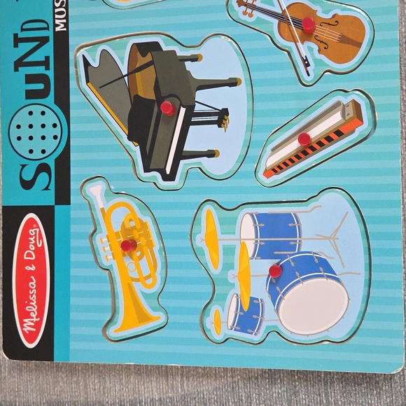 Melissa & Doug Musical Instruments Sound Puzzle - Picture 8 of 9